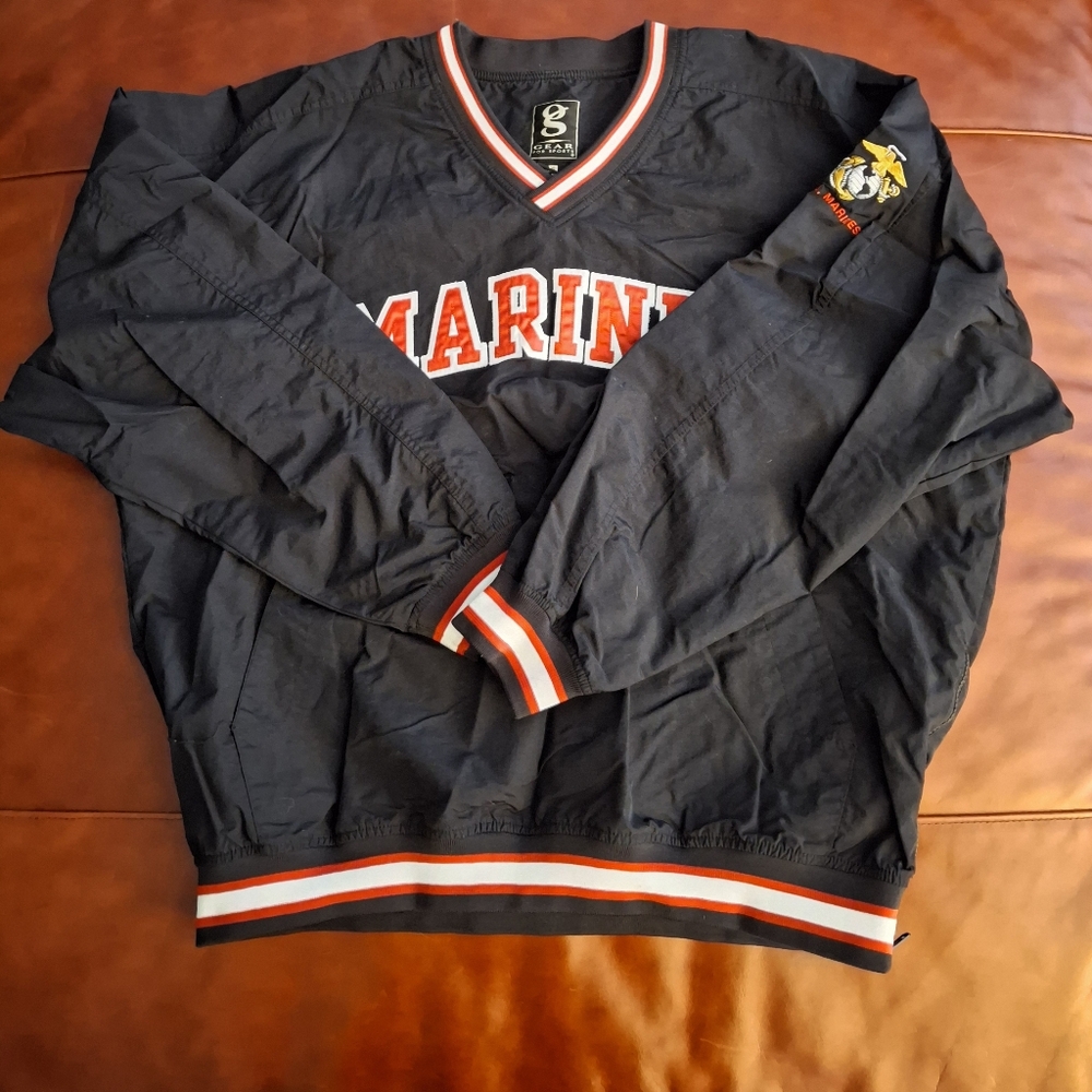Black Marines Pullover Jacket - image 1